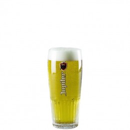 Verre à bière belge Jupiler "droit" - Brasserie InBev