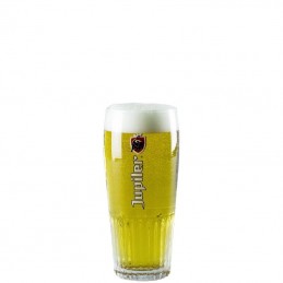 Verre à bière belge Jupiler "droit" - Brasserie InBev