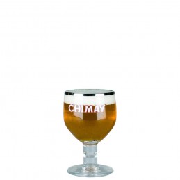 Verre à bière belge galoin Chimay 12 cl