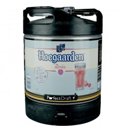 Mini-Fût Hoegaarden Rosée 6 litres (Perfect Draft)