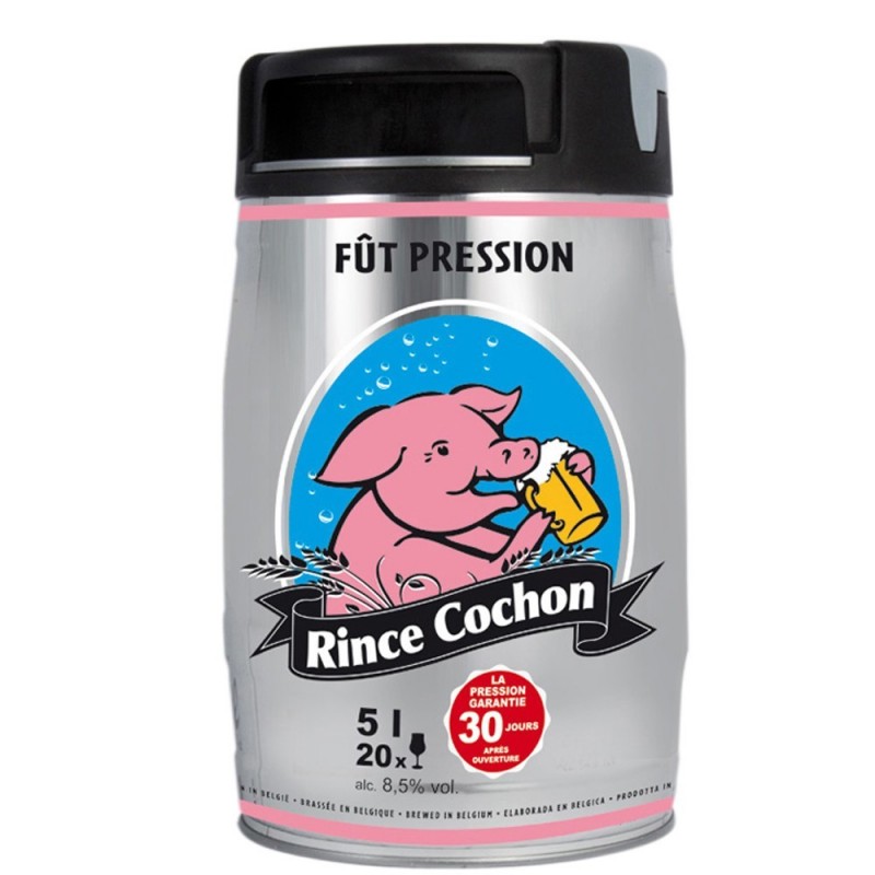 Mini-Fût Rince Cochon 5 litres Mini-Fût Rince Cochon 5 litres