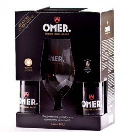 Coffret Omer 4 Bts + 1 Verre - Bière Belge