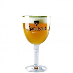 Verre Bière  Abbaye de Maredsous 33 cl-Abbaye de Maredsous