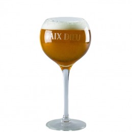 Verre à Bière Paix Dieu Petite Lune - Brasserie Caulier