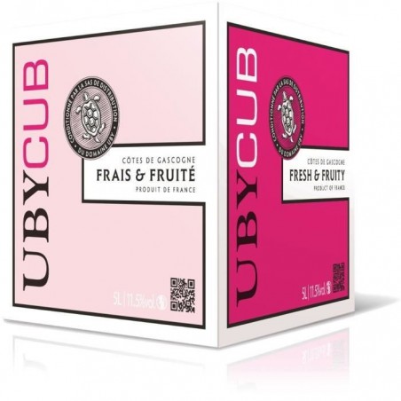 Bag Uby Rosé 5 Litres - Côtes de Gascogne