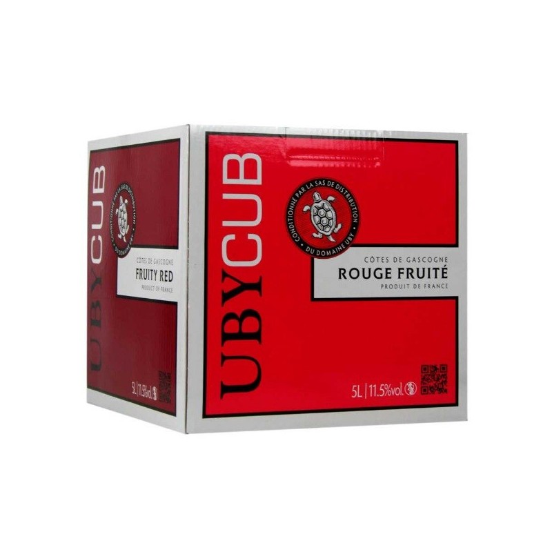 Bag Uby Rouge 5 Litres : Vin En Bag In Box