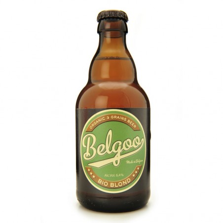 Belgoo Bio Blond 6.4% 33 cl : Bière Belge