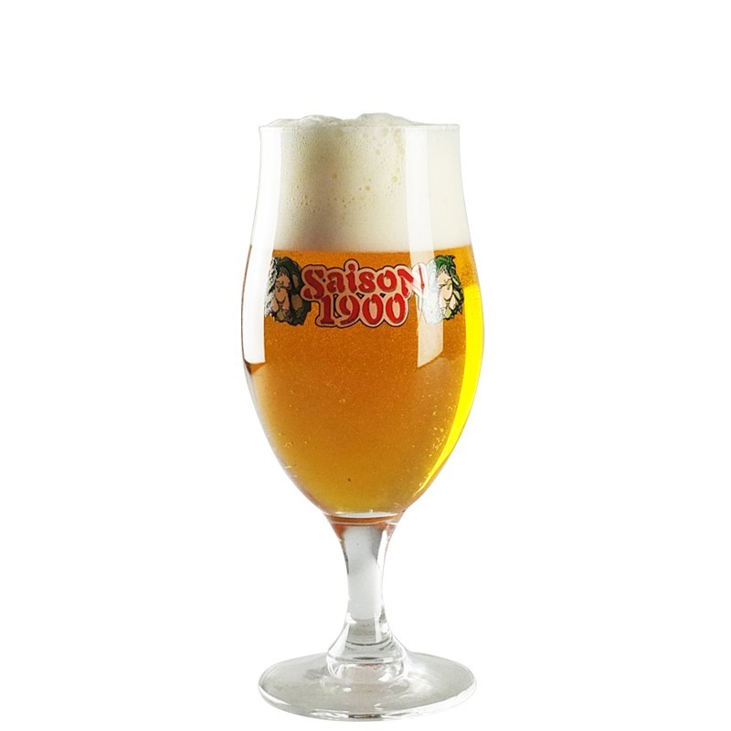 Verre à bière Saison 1900 de la Brasserie Lefebvre Verre à bière Saison 1900 de la Brasserie Lefebvre