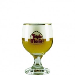 Verre à bière Triple Moine de la Brasserie Du Bocq