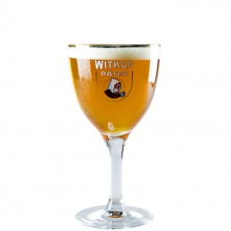 Verre à bière Witkap de la Brasserie Slaghmuylder