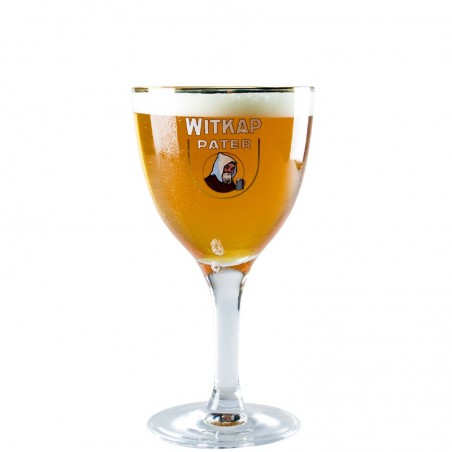 Verre à bière Witkap de la Brasserie Slaghmuylder