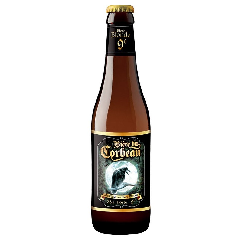 Bière Du Corbeau 33 cl 9° : Bière Belge Bière Du Corbeau 33 cl 9° : Bière Belge