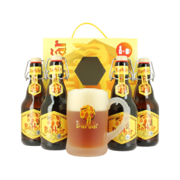 Coffret Barbar 4Bt 33cl + 1 Bock : Coffret De Bière