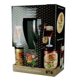 Coffret Brugse Zot 4X33 cl + 1 Verre - Bière Belge