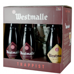 Coffret Westmalle 6X33 cl + 1 Verre