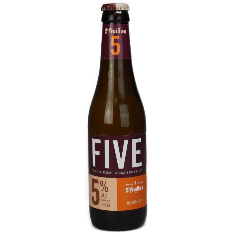 Saint Feuillien Five 5° 33 cl - Bière Belge