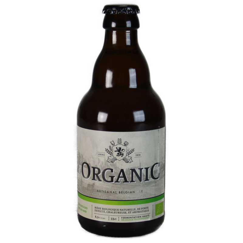 Binchoise Organic bio triple 8.5° 33 cl - Bière Belge biologique