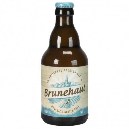 Bière Brunehaut blanche 33 cl - Bière Belge