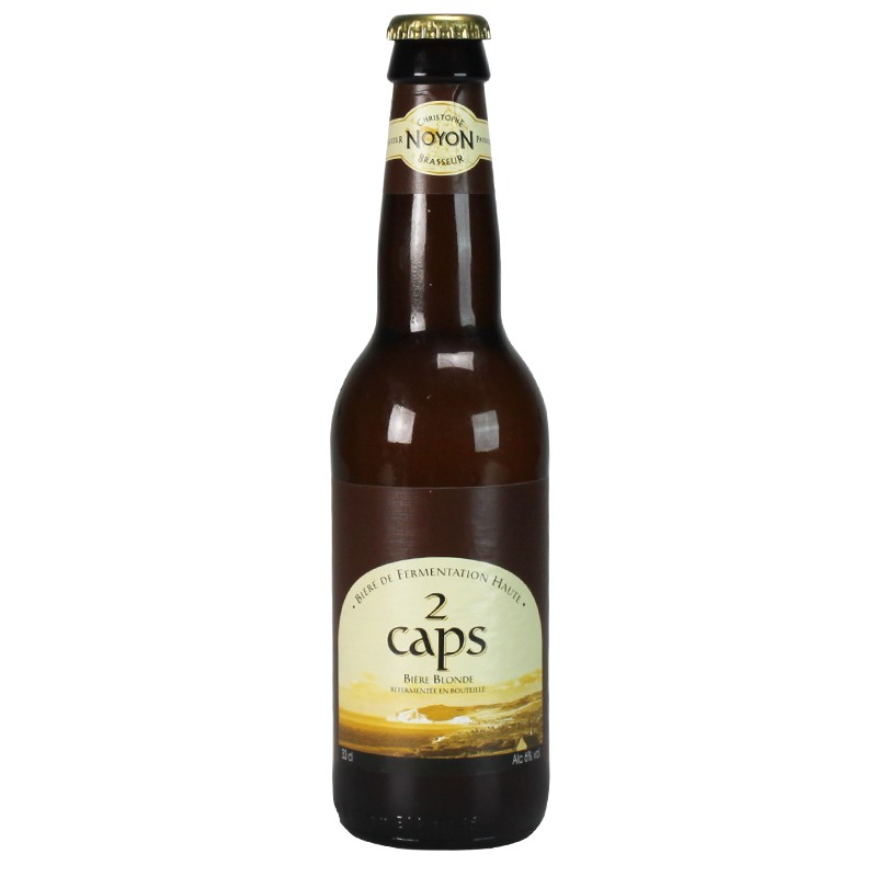 2 Caps 6° 33 cl - Bière Francaise 2 Caps 6° 33 cl - Bière Francaise