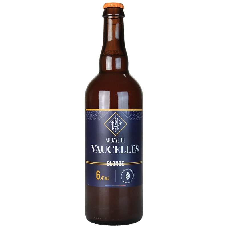 Abbaye de Vaucelles Blonde 75 cl - Bière du Nord Abbaye de Vaucelles Blonde 75 cl - Bière du Nord