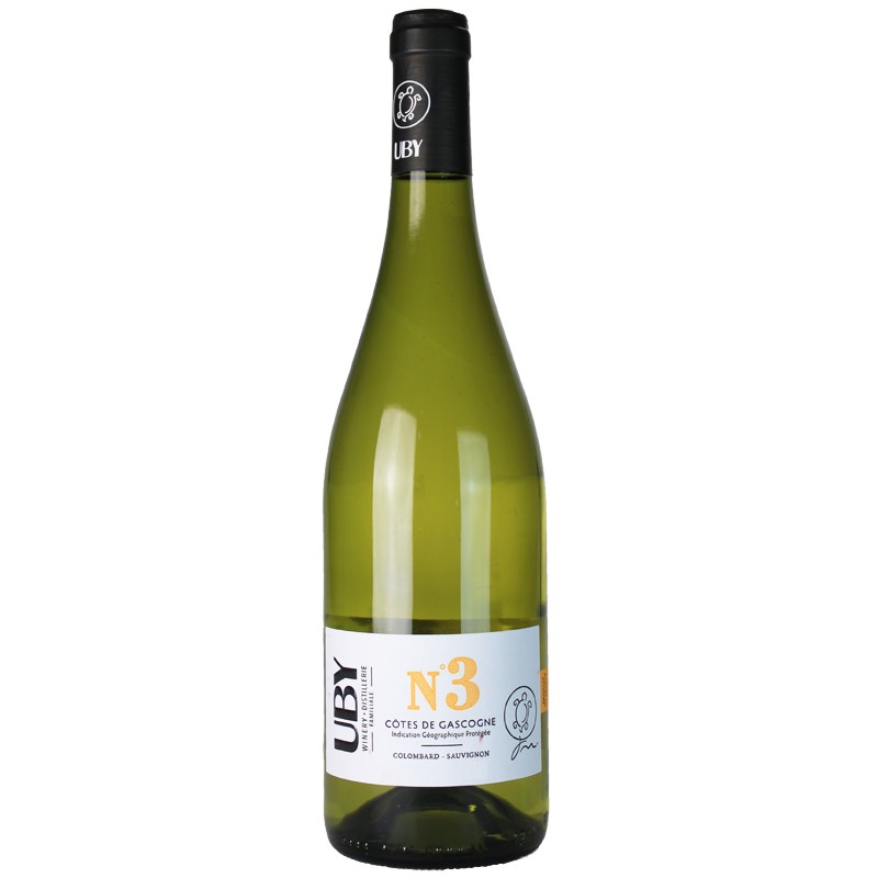 Vin des Côtes de Gascogne - UBY Colombard-Ugni blanc n°3 Vin des Côtes de Gascogne - UBY Colombard-Ugni blanc n°3