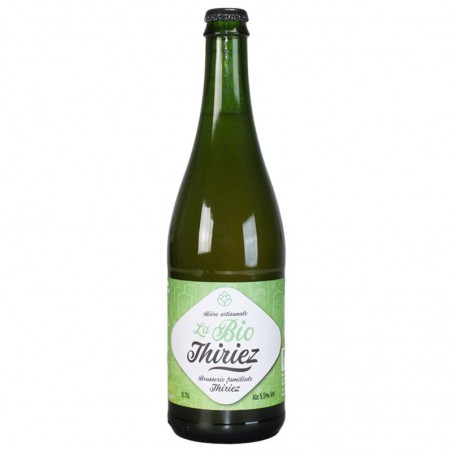 BioBière 5.5° 75 cl Thiriez - Bière du Nord biologique