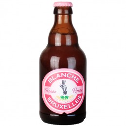 Blanche De Bruxelles Rosée 33 cl : Bière Fruitee