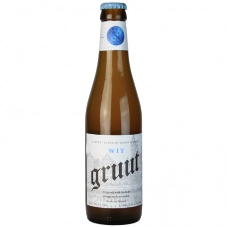 Bière Belge Gruut blanche 33 cl