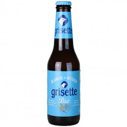 Grisette Blanche Bio 5.5° 25 cl - Bière Biologique