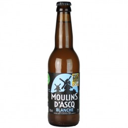 Moulins d'Acq Blanche 33 cl 5° - Bière du Nord bio