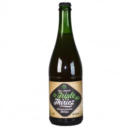 Thiriez triple 8.5° 75 cl - Bière du Nord