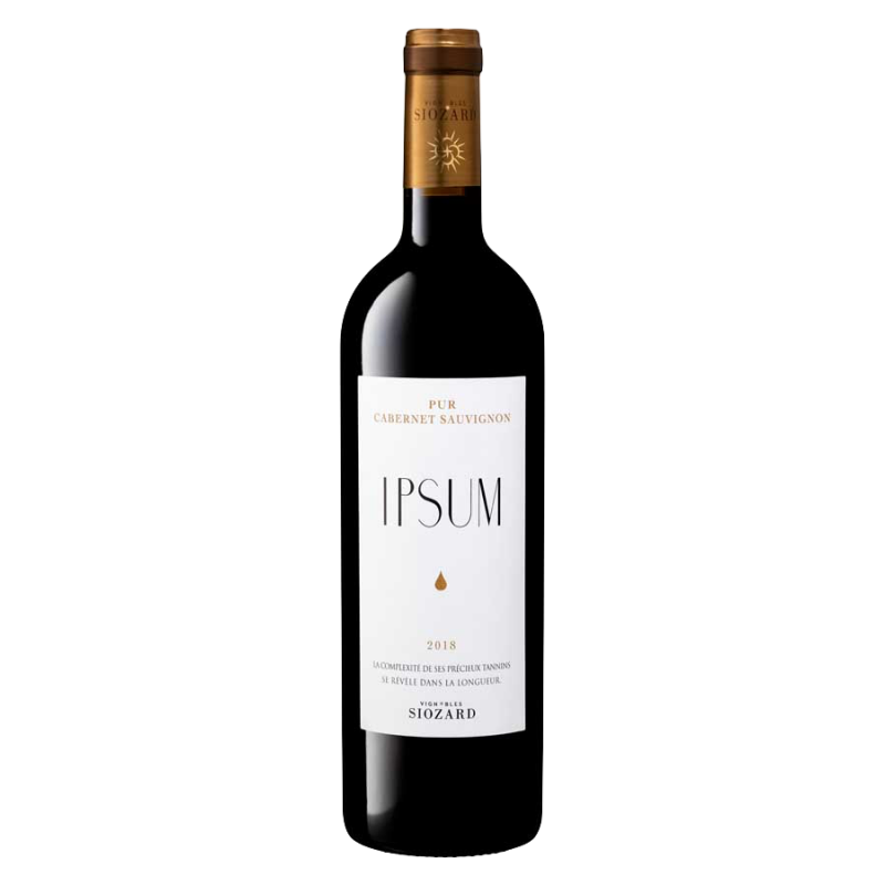 Ipsum Cabernet Sauvignon 2019 - Bordeaux rouge - Vignobles Siozard