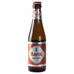 Caisse Bavik Pils 24X25 cl 5° V.C - Bière Pils Belge