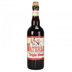 Waterloo triple 7.5° 75 cl - Bière Belge