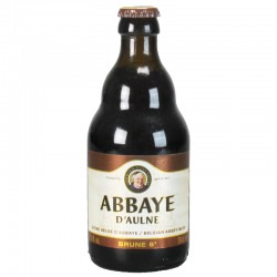 Abbaye d'Aulne brune 6° 33 cl - Bière Belge d'abbaye