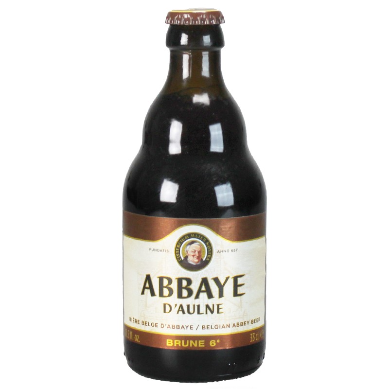 Abbaye d'Aulne brune 6° 33 cl - Bière Belge d'abbaye Abbaye d'Aulne brune 6° 33 cl - Bière Belge d'abbaye