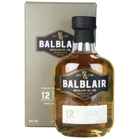 Whisky Balblair 12 ans 46° 70 cl