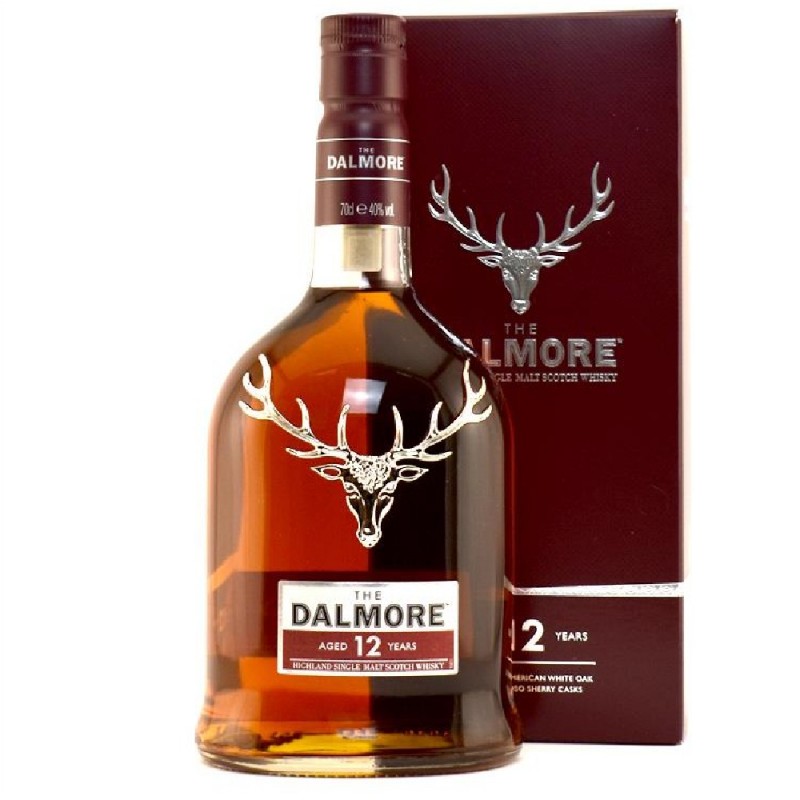 Whisky Dalmore 12 Ans - Single Malt d'Écosse