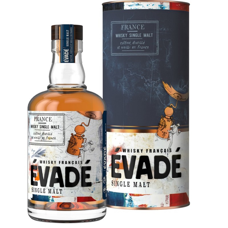 Whisky Evadé Single Malt 40% 70 cl Whisky Evadé Single Malt 40% 70 cl