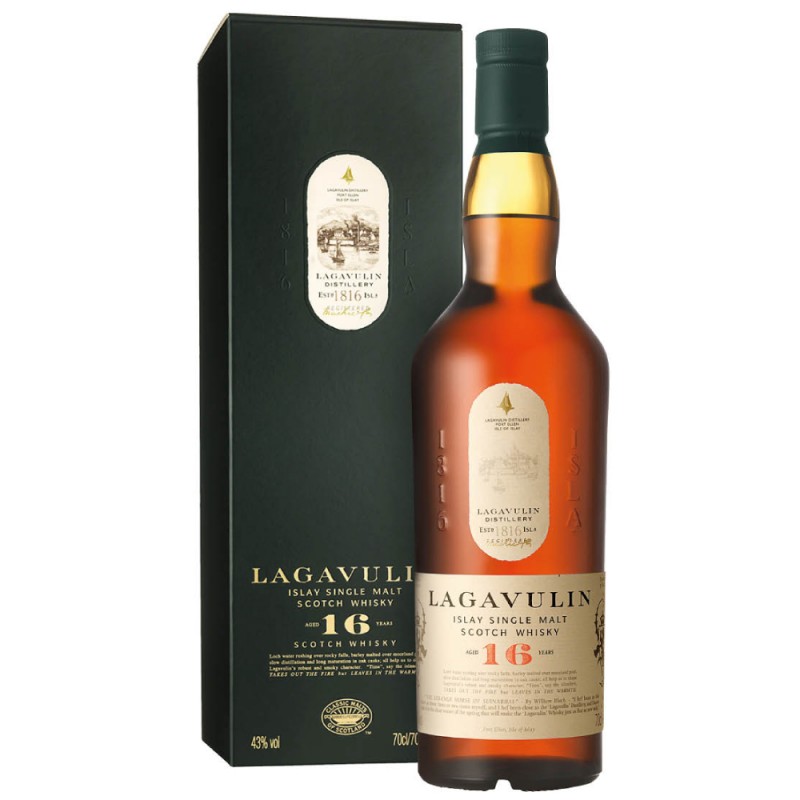 Whisky Lagavulin 16 ans devenu rare - Whisky Ecossais - Heritage Whisky