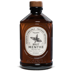 Sirop Brut de Menthe Bacanha 50 cl - Sirop Biologique