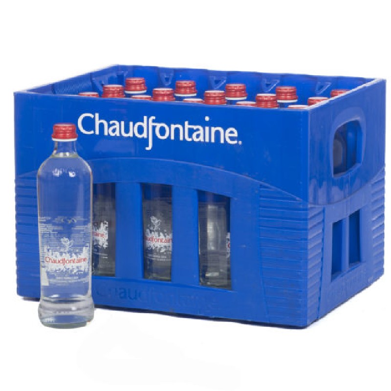 Caisse 1/2 Chaudfontaine Gaz 20X50 cl V.C - Eau minérale gazeuse