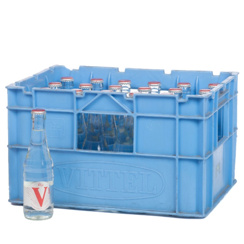 VITTEL Bouteille plastique d'eau 0,5 litre minérale plate