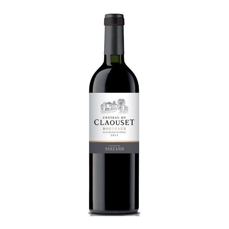 Château du Claouset 2019 - Bordeaux rouge - Vignobles Siozard Château du Claouset 2019 - Bordeaux rouge - Vignobles Siozard