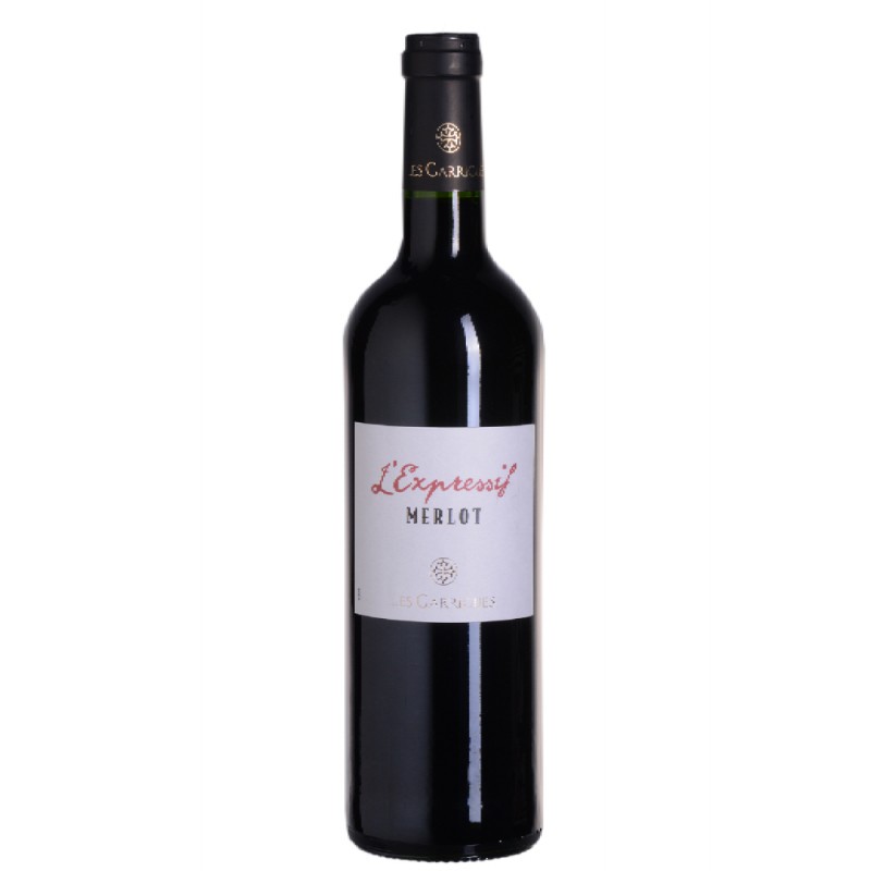 L'Expressif Merlot 2021 - Les Garrigues - IGP Pays d'Oc L'Expressif Merlot 2021 - Les Garrigues - IGP Pays d'Oc