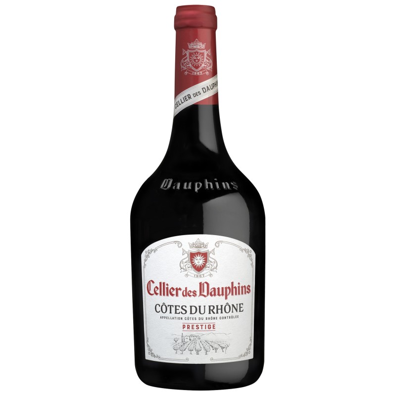Côtes du Rhône Lot De 6 Bouteilles De Vin Rouge Cellier Des