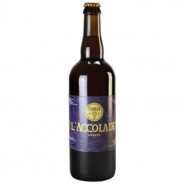 L'  Accolade Ambrée 6° 75 cl - Bière du Nord