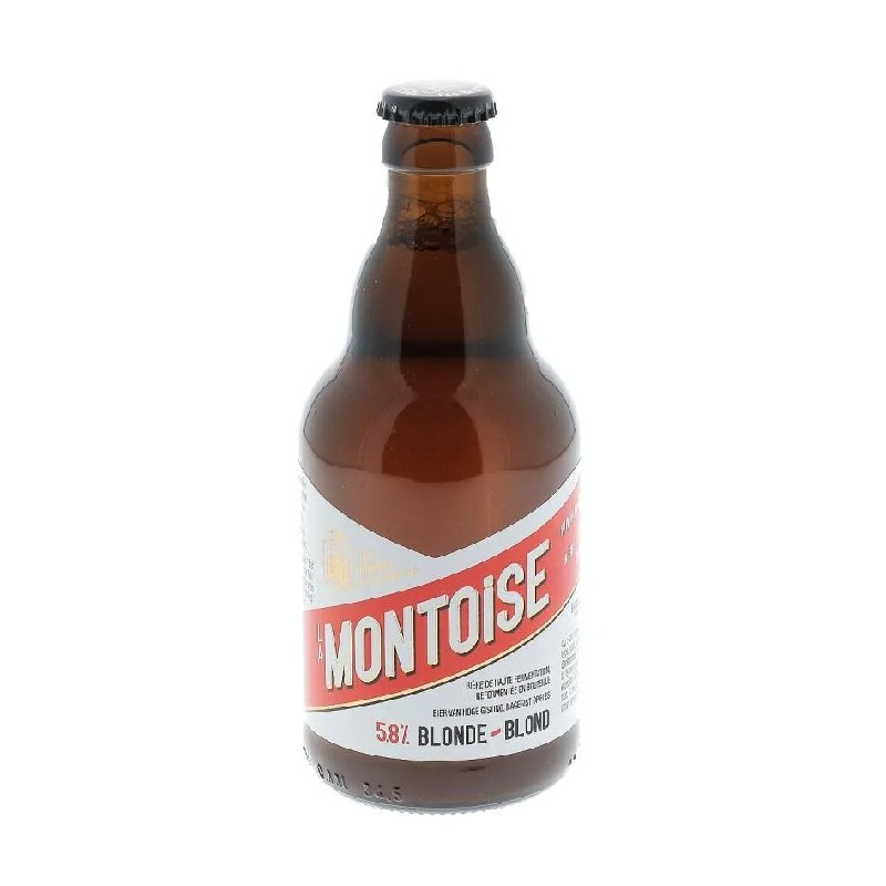Bière Montoise Blonde 33 cl * Brasserie de Mons