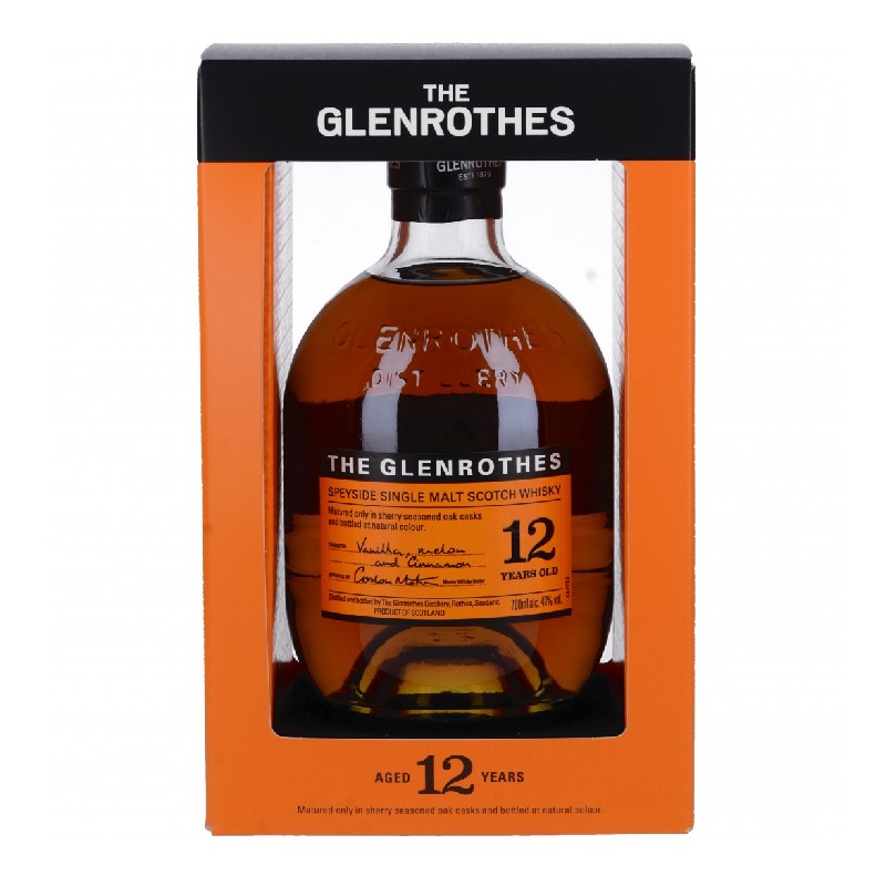Whisky Glenrothes 12 ans - Single malt - Speyside Whisky Glenrothes 12 ans - Single malt - Speyside