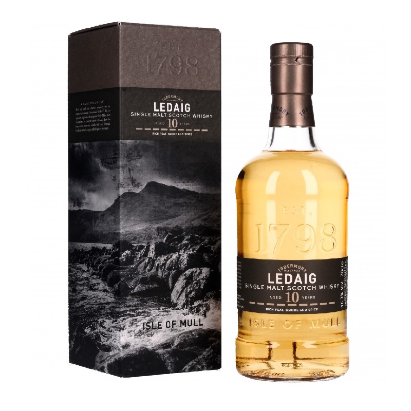 Whisky Ledaig 10 Ans - Single Malt Ecossais Whisky Ledaig 10 Ans - Single Malt Ecossais